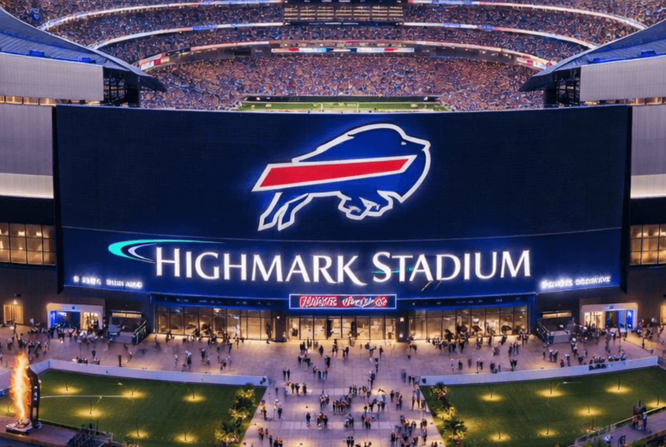 BREAKING: Buffalo Bills Complete $2.1 Billion Highmark Stadium Project Ahead of Schedule – Release "God's Eye View" Video of the World's Most Beautiful Stadium