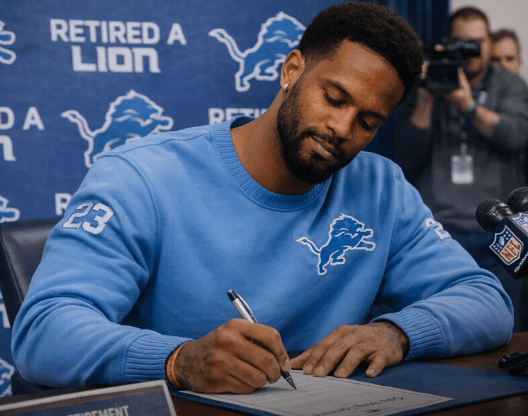 Just 12 Hours After Announcing Retirement, Darius Slay Reunites with Detroit for One Final Chapter, Signs One-Day Contract to Retire a Lion at Age 35 – Where His Legendary Career Began